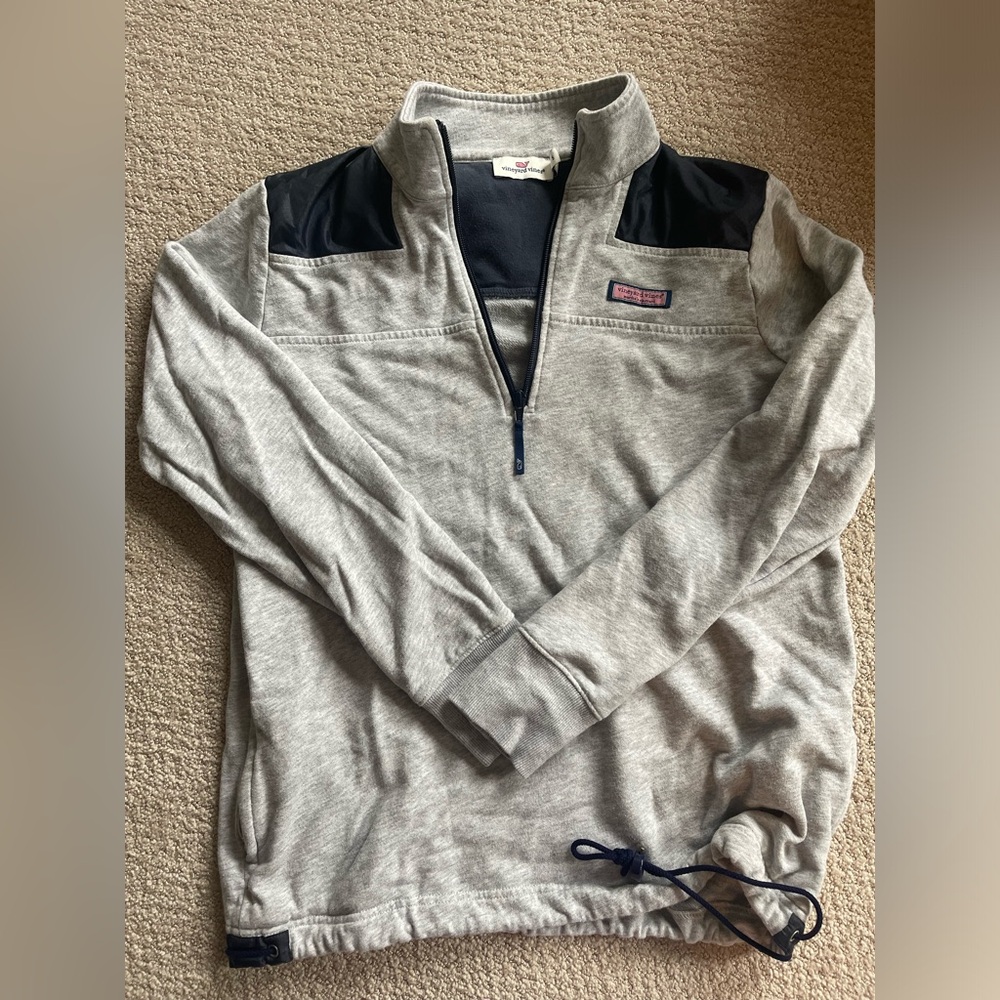 Vinyard vine - quarter zip sweatshirt - womens